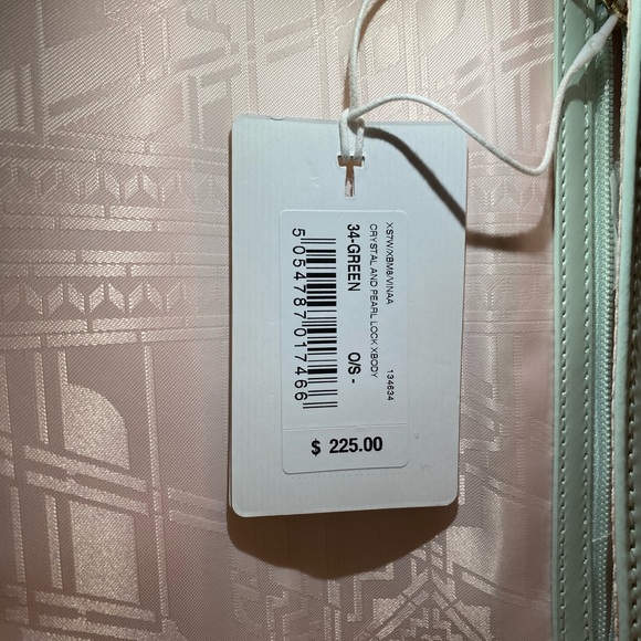 Ted Baker Crystal and Pearl Lock XBody In Green - Picture 9 of 16